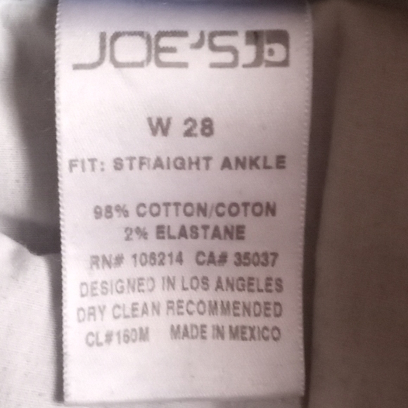 Joe's Jeans Straight Ankle Jeans - Picture 5 of 6